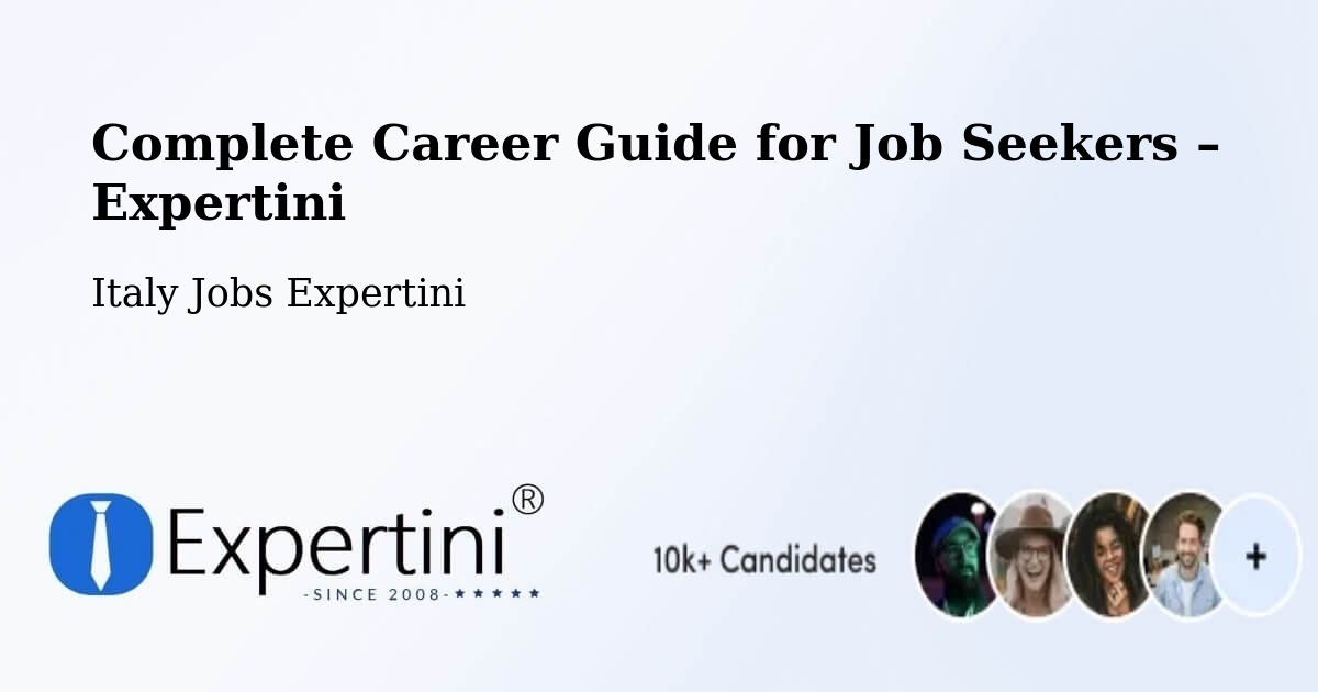 Career Guide for Job Seekers – Imperia - Imperia, Italy Jobs Expertini